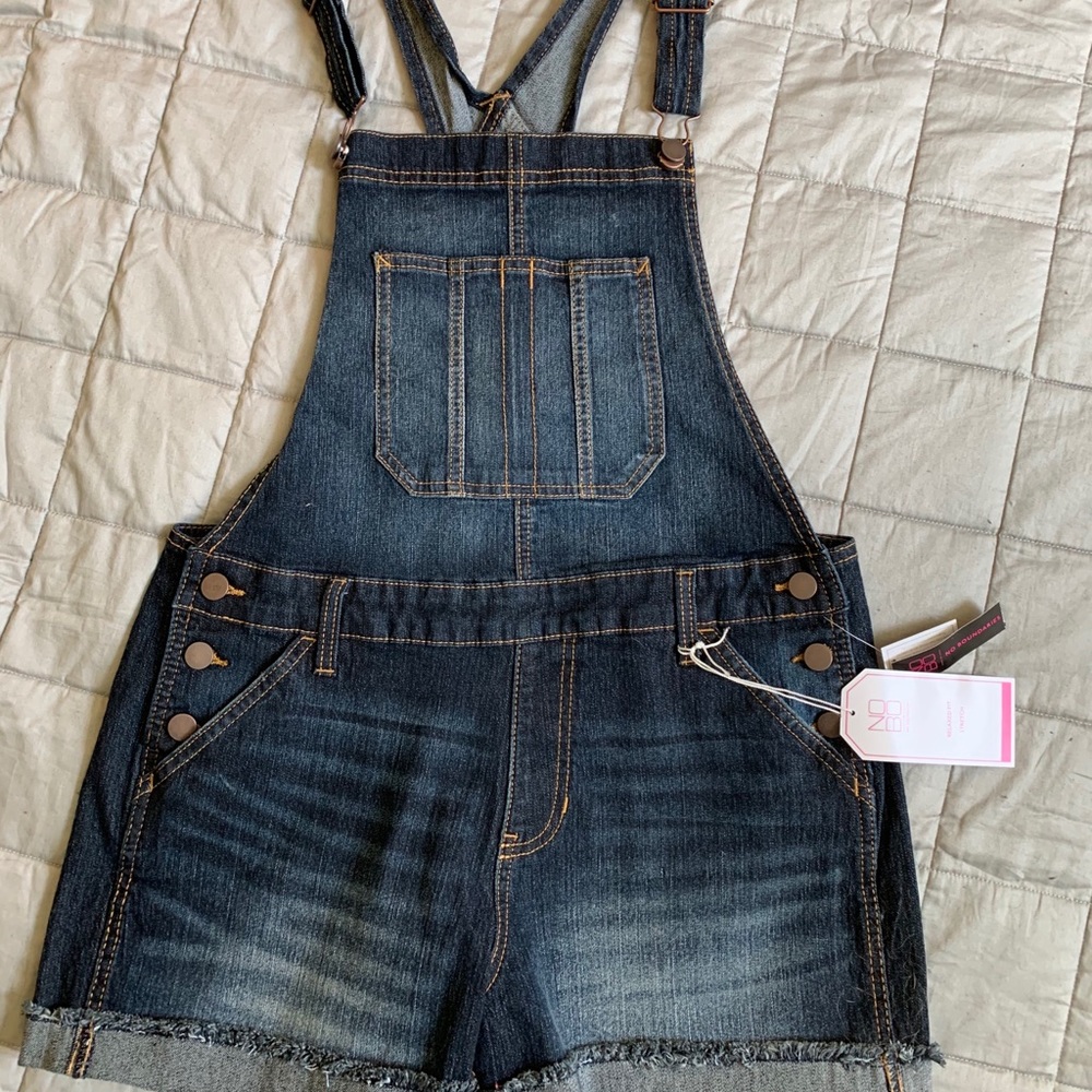 NWT overall shorts